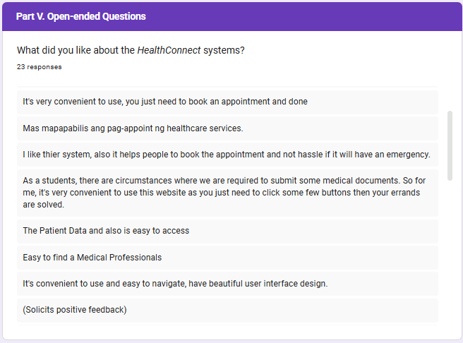 User satisfaction rating visual